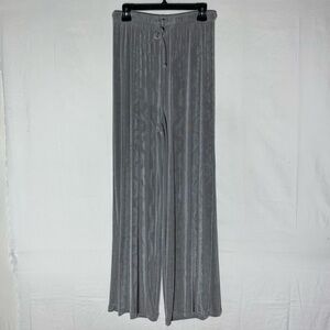 Vintage Dalmys Light Grey Wide Leg Stretchy Pants M